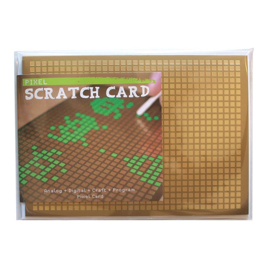Pixel Scratch Card |
Scratch away to make own message card