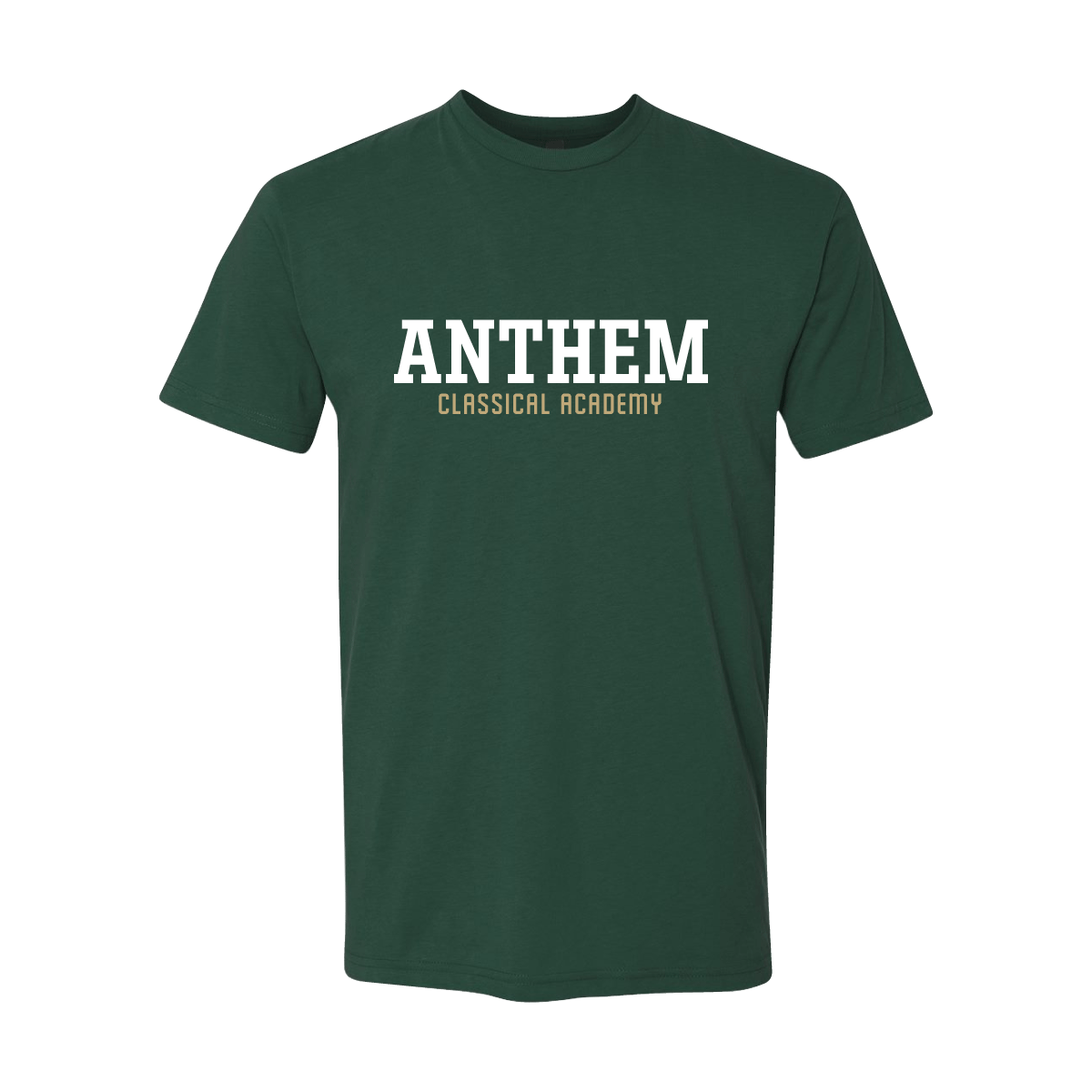 Anthem Athletic tee in forest green, adult