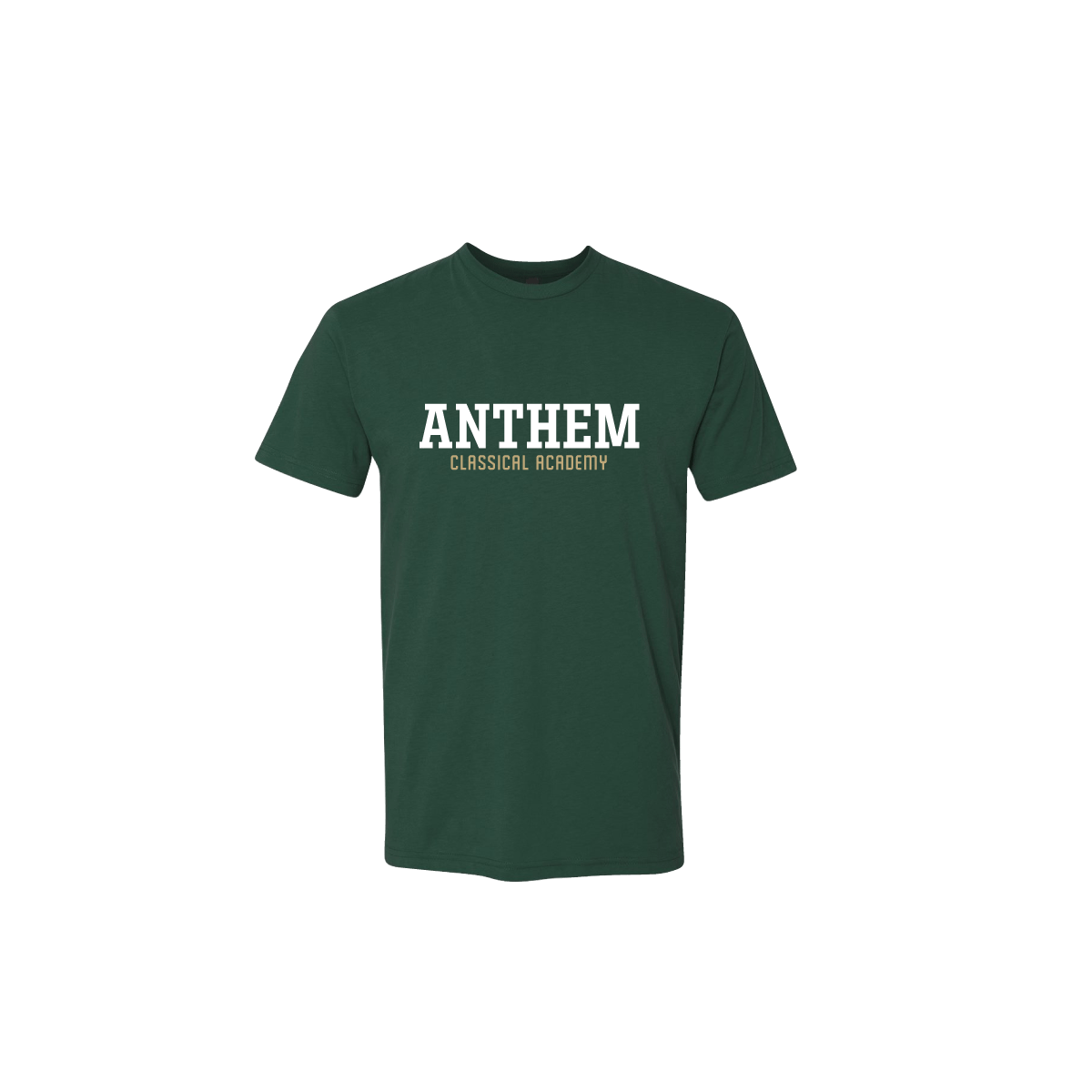 Anthem Athletic tee in forest green, youth