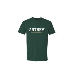 Anthem Athletic tee in forest green, youth