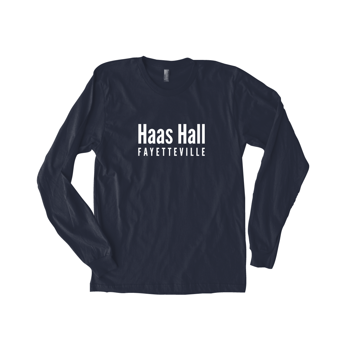 Haas Hall - Long Sleeve Tee - Navy