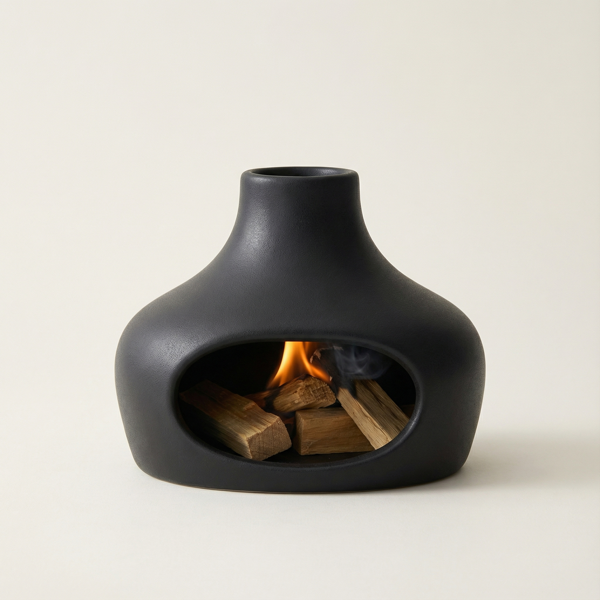 Palo Santo and Sage Chimney Burner | Heat-Resistant Ceramic