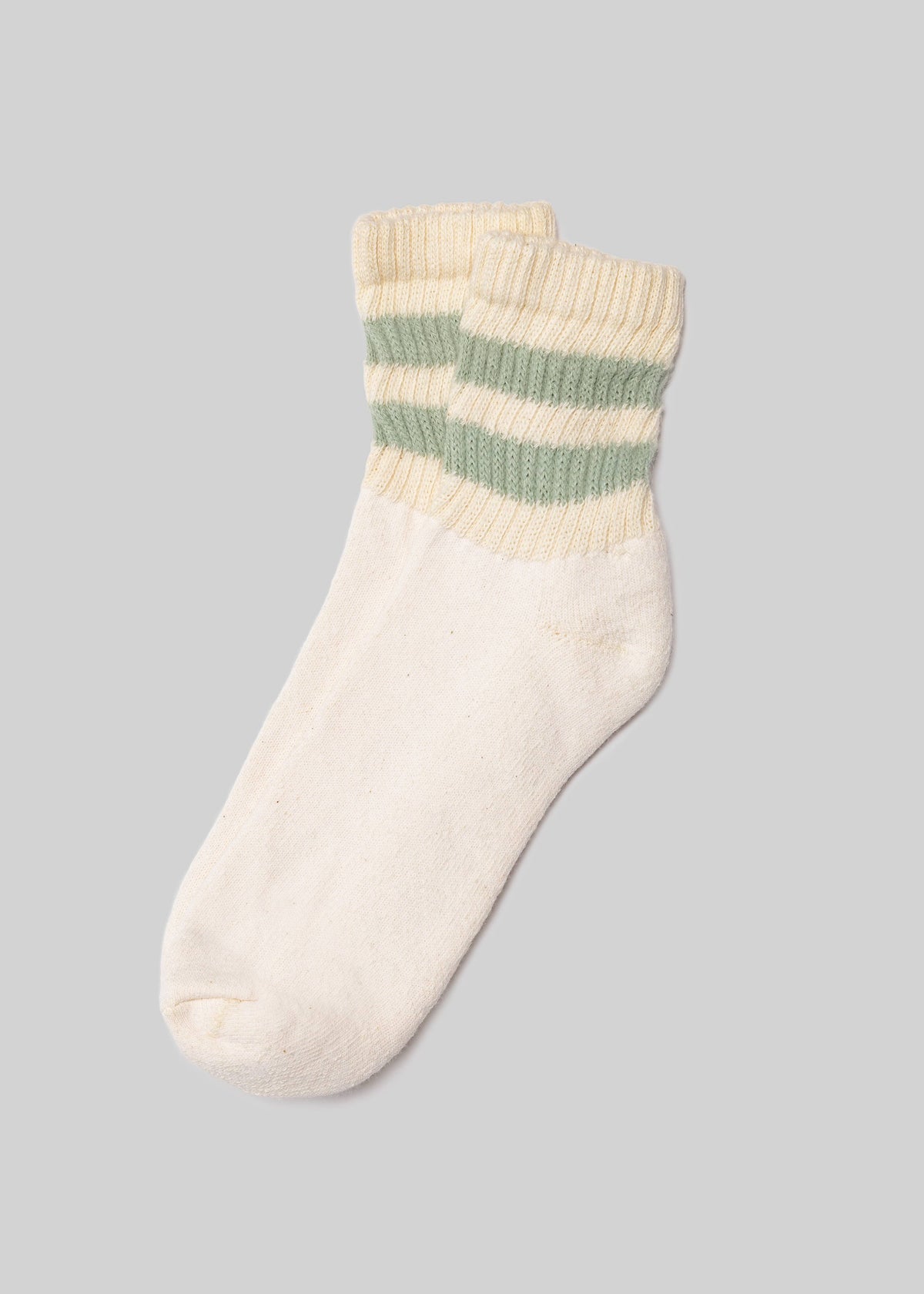 The Mono Stripe Quarter Crew Sock