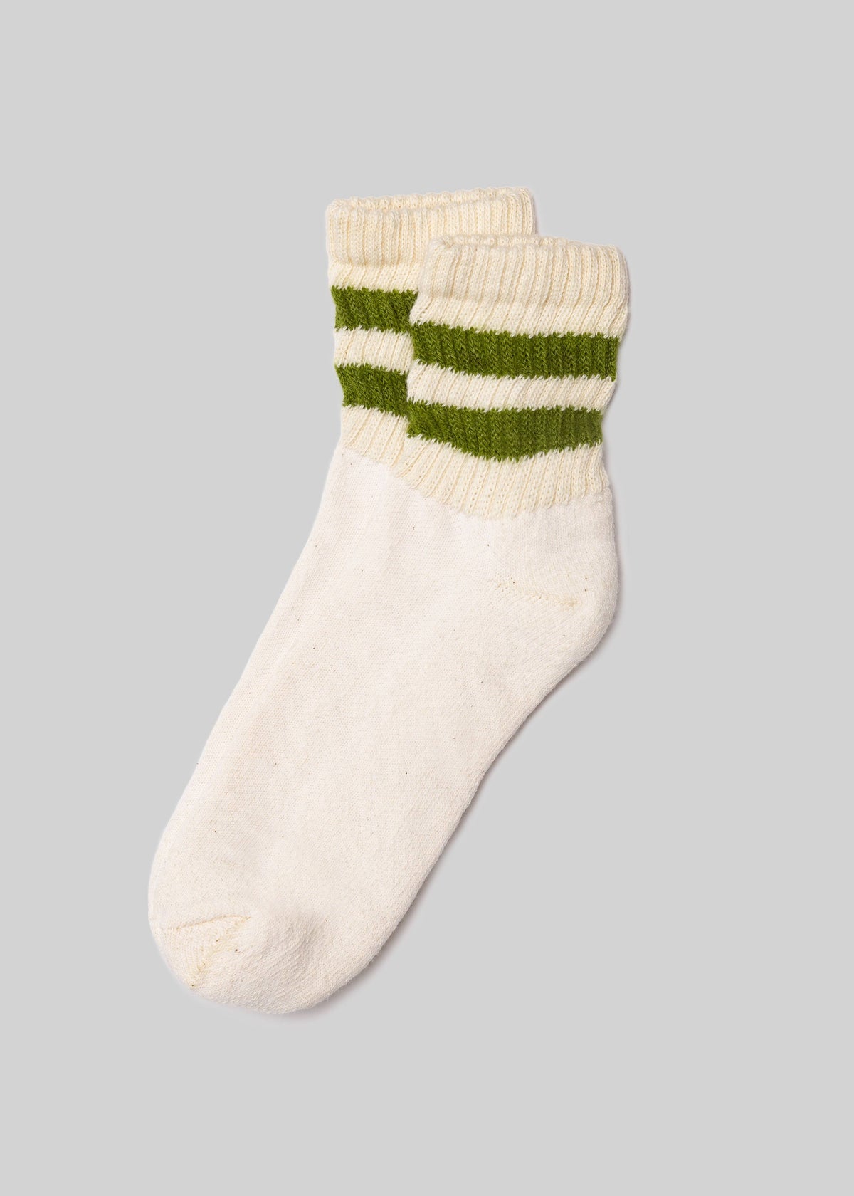 The Mono Stripe Quarter Crew Sock