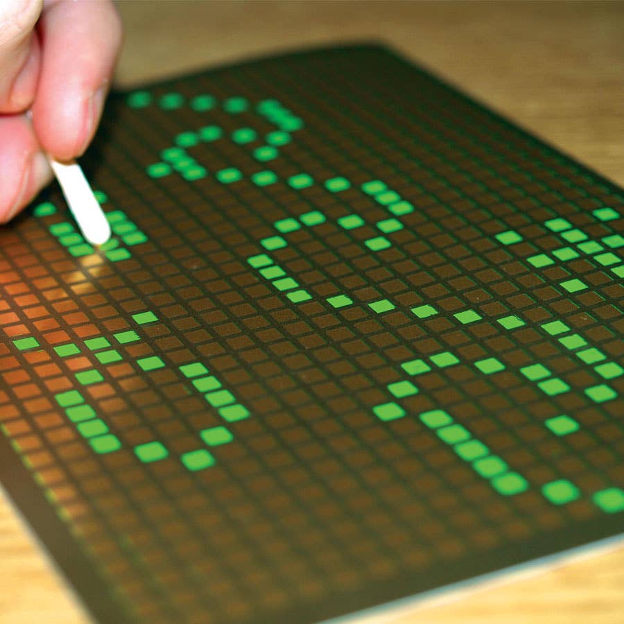 Pixel Scratch Card |
Scratch away to make own message card