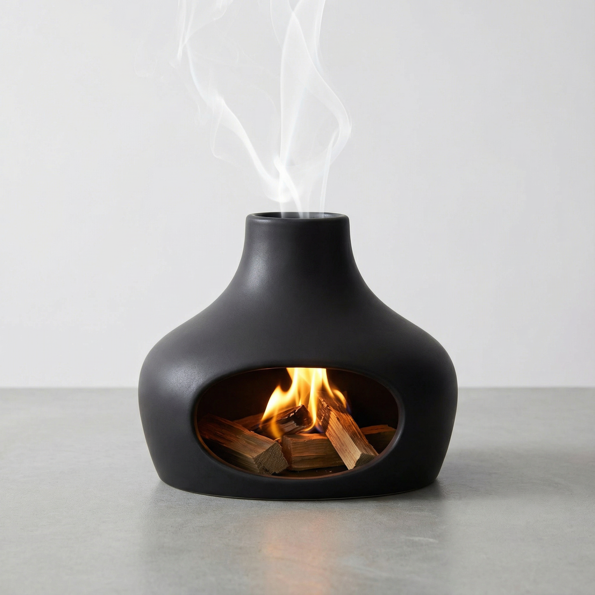 Palo Santo and Sage Chimney Burner | Heat-Resistant Ceramic