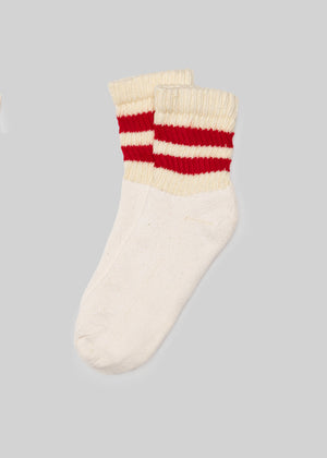 The Mono Stripe Quarter Crew Sock
