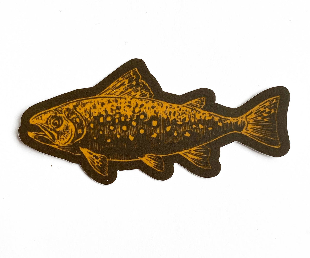 Trout Sticker