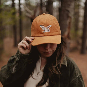 Barn Owl Corduroy Hat
