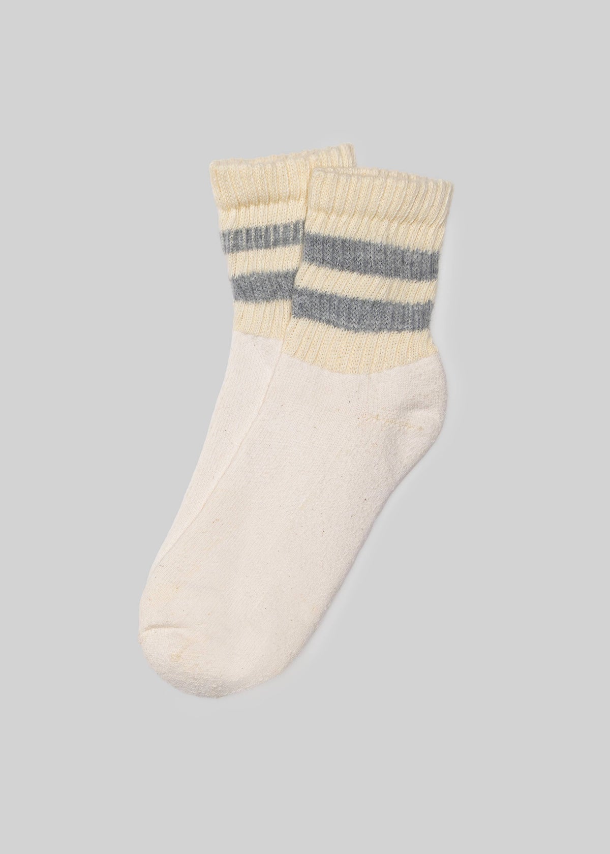 The Mono Stripe Quarter Crew Sock