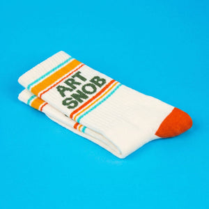 Art Snob Gym Crew Socks
