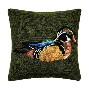 CAMP WANDAWEGA WOOD DUCK HOOK PILLOW - Camp W
