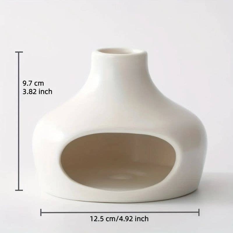 Palo Santo and Sage Chimney Burner | Heat-Resistant Ceramic