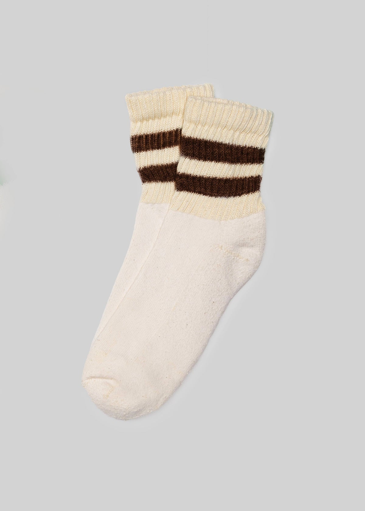 The Mono Stripe Quarter Crew Sock