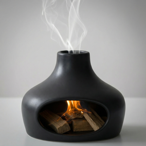 Palo Santo and Sage Chimney Burner | Heat-Resistant Ceramic